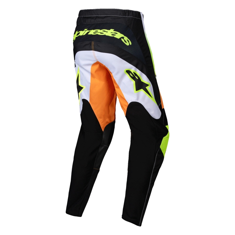 Spodnie motocrossowe Alpinestars Fluid Wurx żółto-czarne