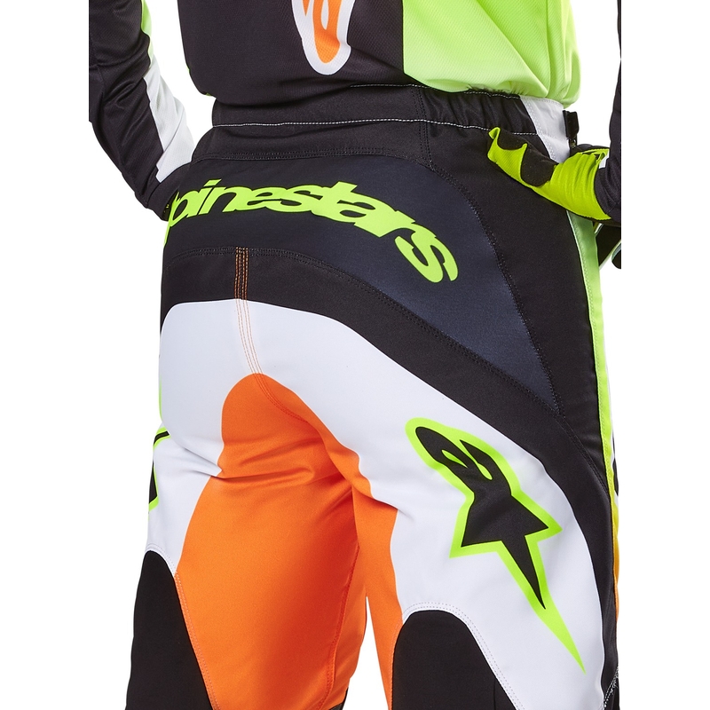 Spodnie motocrossowe Alpinestars Fluid Wurx żółto-czarne
