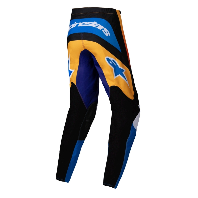 Wielokolorowe spodnie motocrossowe Alpinestars Fluid Wurx