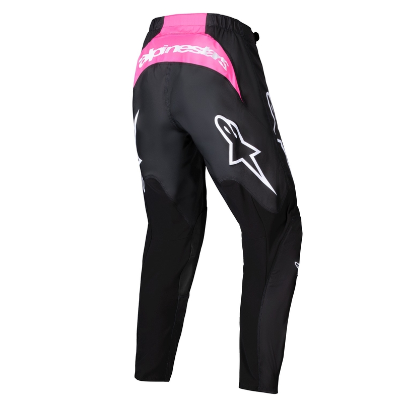 Damskie spodnie motocrossowe Alpinestars Stella Fluid Haul czarno-fluoróżowe