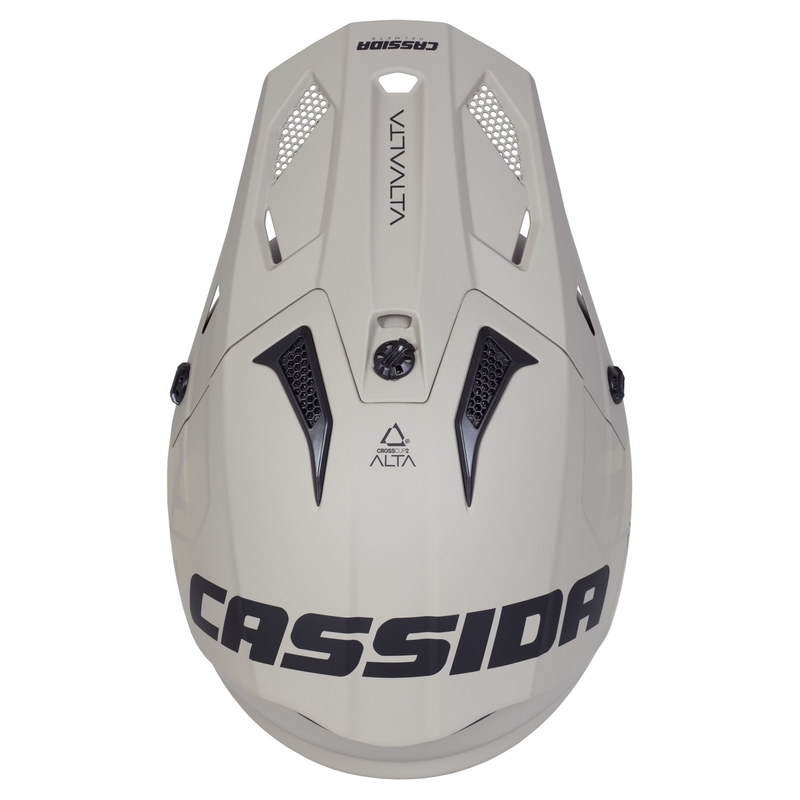 Kask motocrossowy Cassida Cross Cup 2 Alta matowo-piaskowy