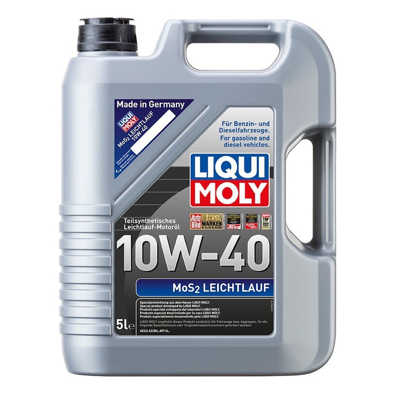 Półsyntetyczny olej silnikowy LIQUI MOLY MoS2 Leichtlauf 10W-40 5 l