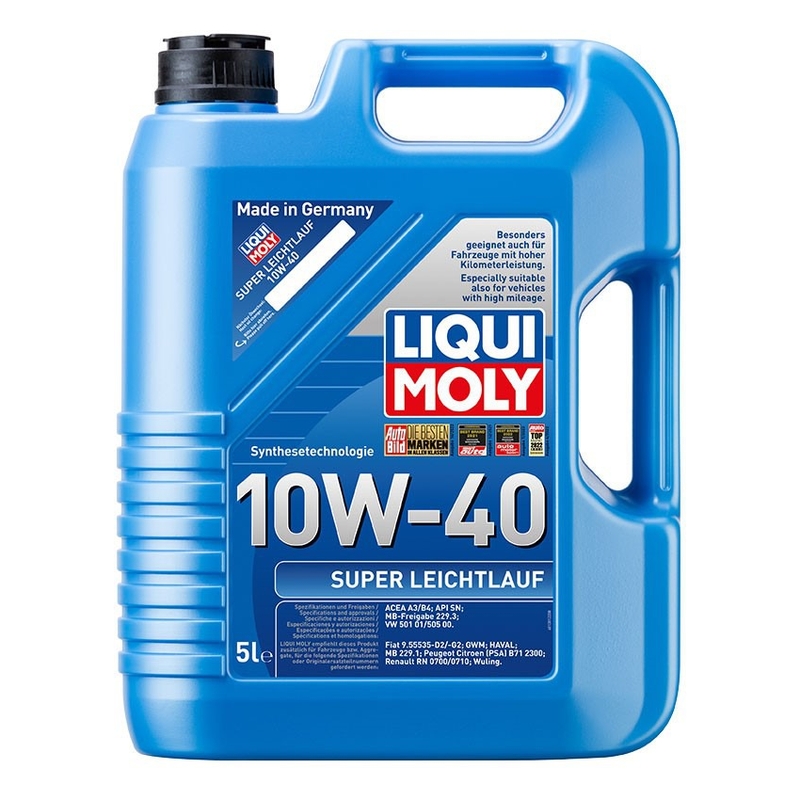 Syntetyczny olej silnikowy LIQUI MOLY Super Leichtlauf 10W-40 5 l