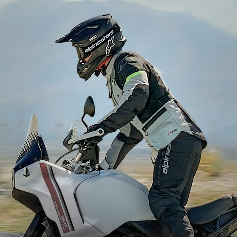 Kurtka motocyklowa Alpinestars Bogota PRO Drystar szaro-czarno-fluo-żółta