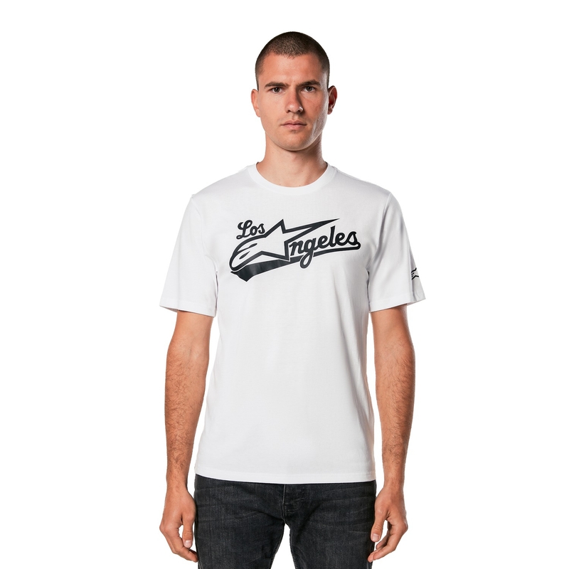 Biała koszulka Alpinestars Los Angeles CSF