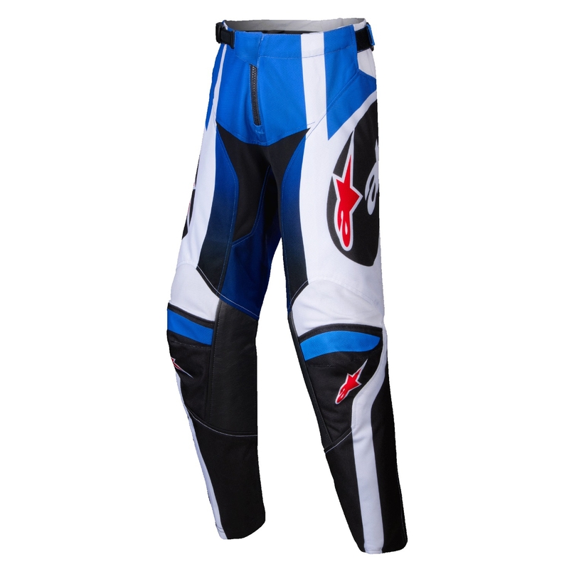 Dziecięce spodnie motocrossowe Alpinestars Racer Wurx niebiesko-czarne