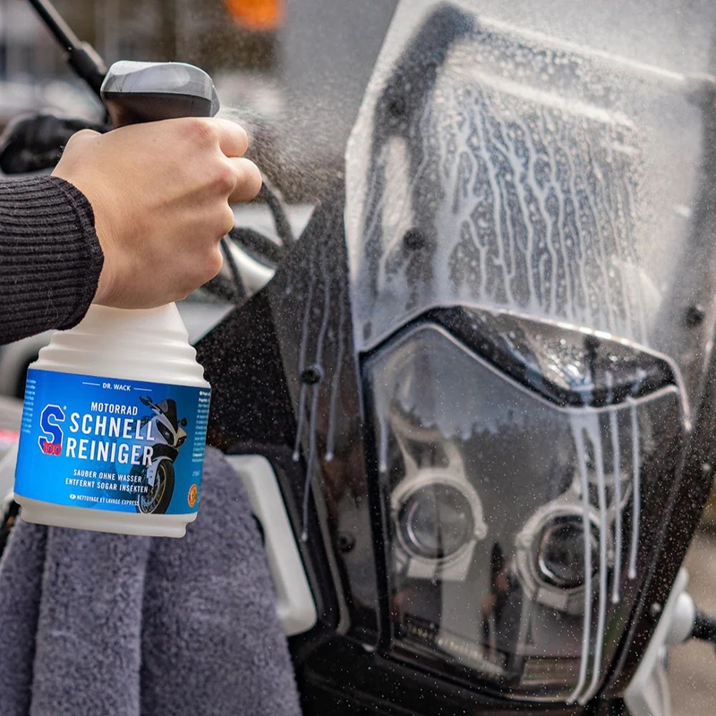Środek do czyszczenia motocykli bez użycia wody S100 Bezwodny środek czyszczący 500 ml