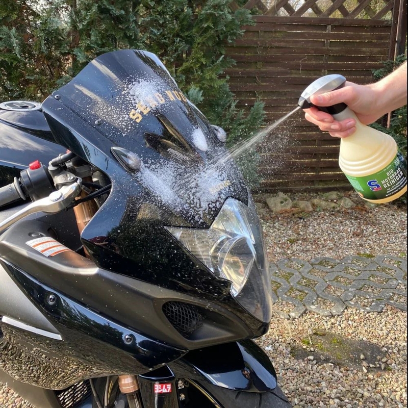 BIO środek do czyszczenia motocykli S100 Bio Moto Wash 750 ml