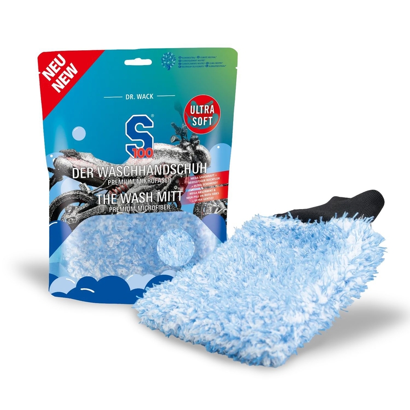Rękawiczki do prania z mikrofibry S100 Wash mitt
