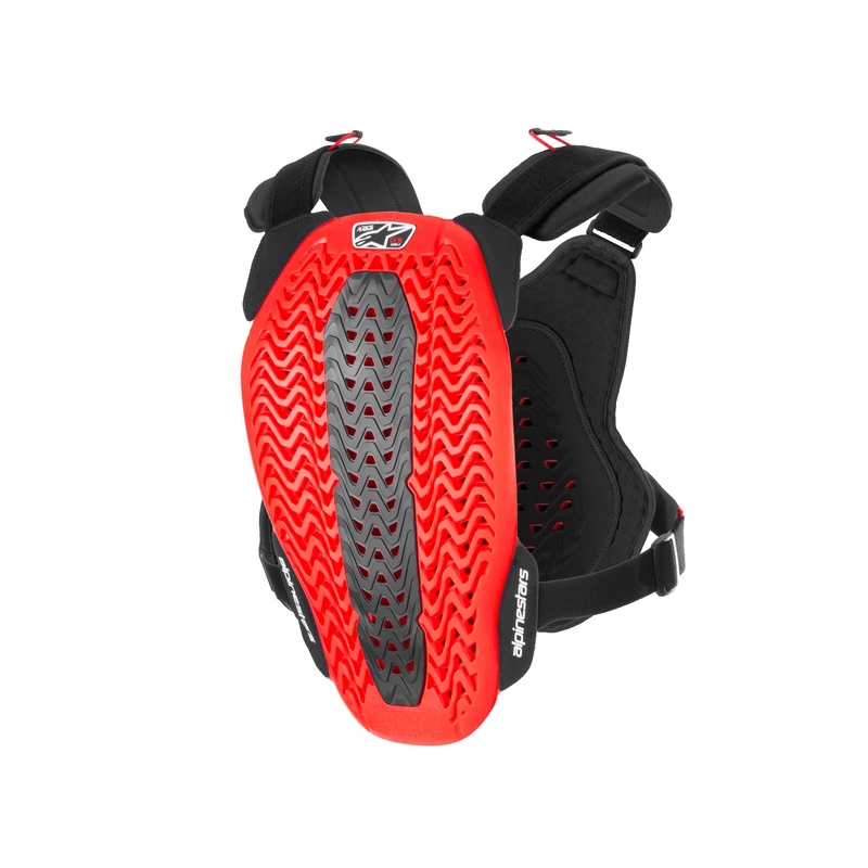 Ochraniacz klatki piersiowej Alpinestars A-5 Plasma czarno-czerwono-biały