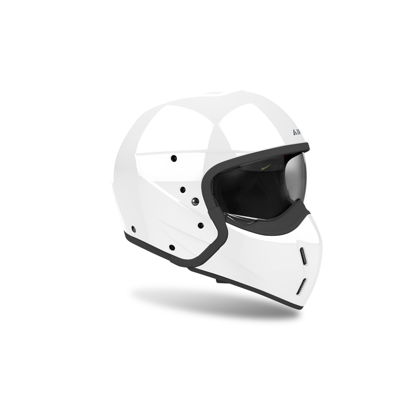 Modułowy kask motocyklowy Airoh J110 Kolor biały błyszczący