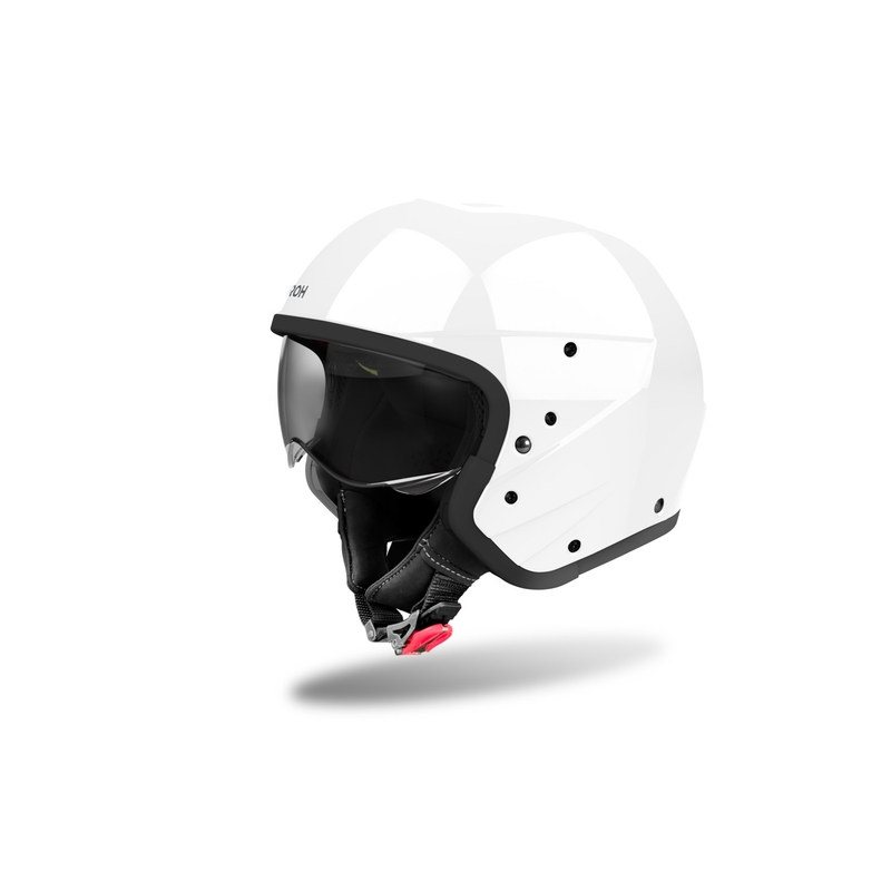 Modułowy kask motocyklowy Airoh J110 Kolor biały błyszczący