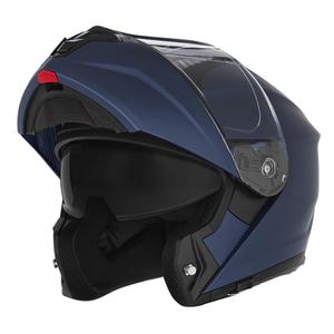 Kask motocyklowy składany NOX N968 niebieski mat