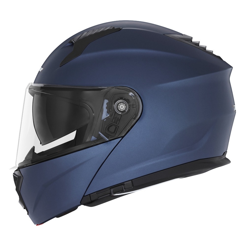 Kask motocyklowy składany NOX N968 niebieski mat