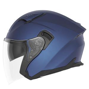 Kask otwarty NOX N130 w kolorze niebieskim matowym