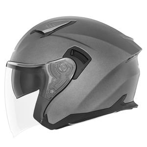 Otwarty kask motocyklowy NOX N130 matowy tytan