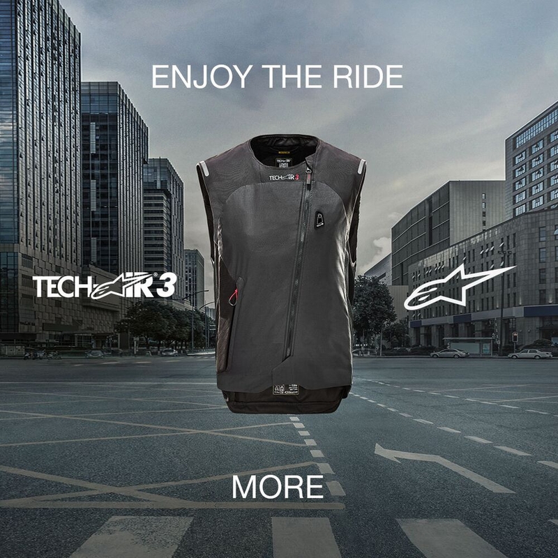 Kamizelka z poduszką powietrzną Alpinestars TECH-AIR®3 system fluo żółto-czarna