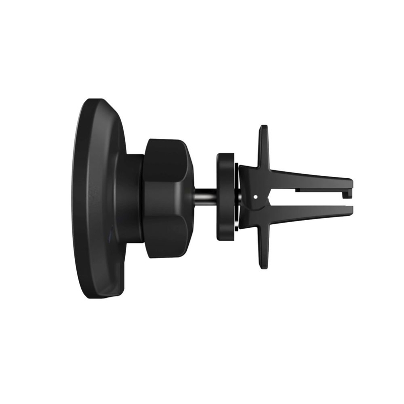Uchwyt z ładowaniem bezprzewodowym FIXED MagRound ze wspornikiem montażowym MagSafe czarny 15W