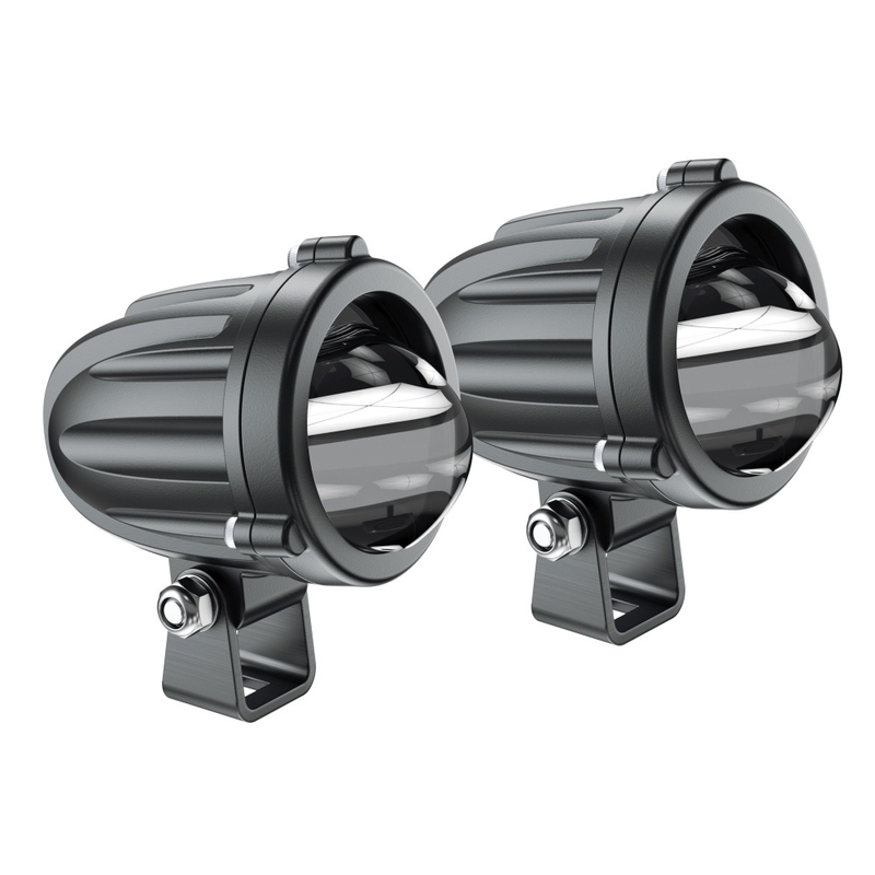 Zestaw dodatkowego oświetlenia LED Domofon w kolorze mgłowej czerni 10W