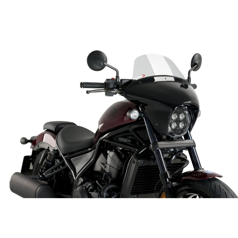 Windscreen PUIG BATWING SML TOURING smoke
