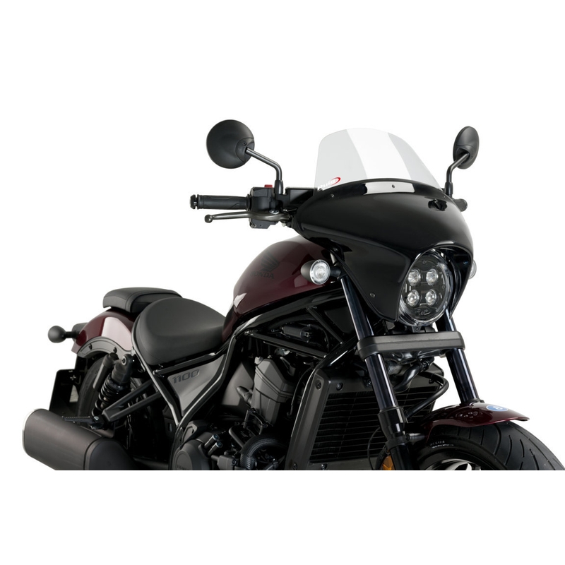 Windscreen PUIG BATWING SML TOURING clear for HONDA CMX 1100 Rebel 2021-2024