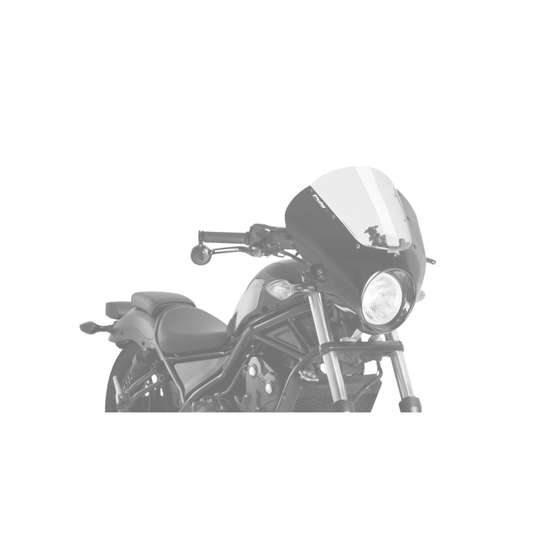 Semifairing PUIG DARK NIGHT dark smoke for HONDA CMX 500 Rebel 2017-2019