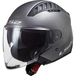 Kask motocyklowy otwarty LS2 OF600 Copter II tytanowy