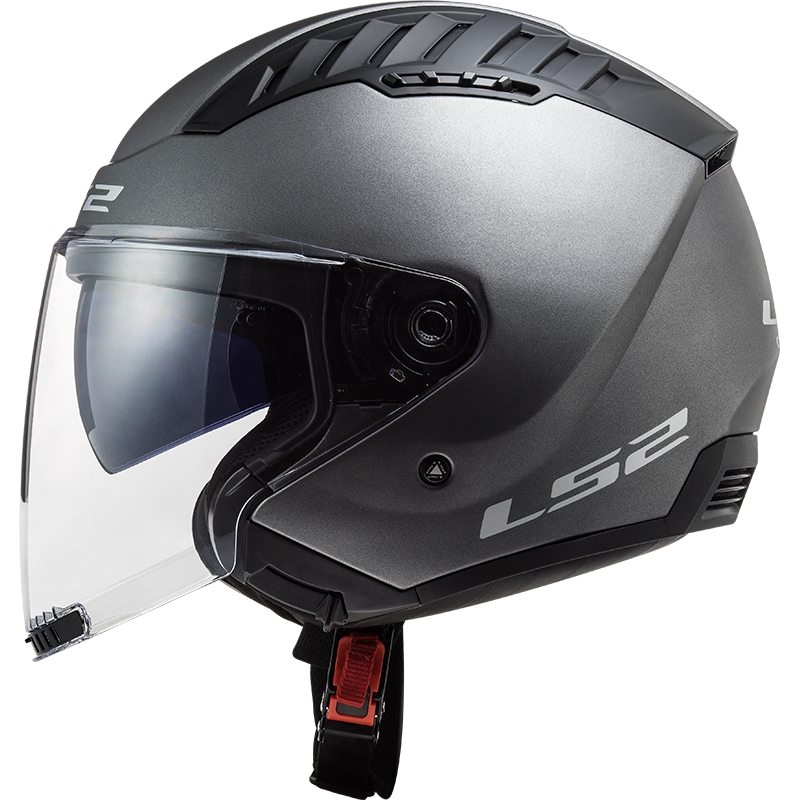 Kask motocyklowy otwarty LS2 OF600 Copter II tytanowy