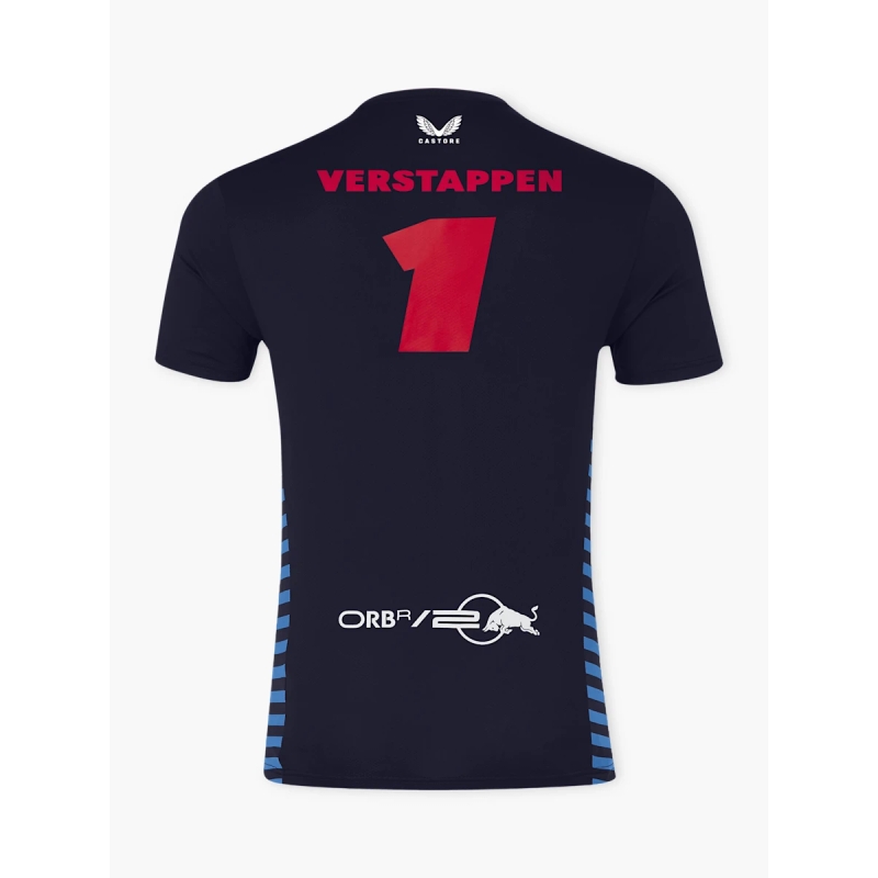 Koszulka Red Bull Racing F1 Max Verstappen w kolorze ciemnoniebieskim