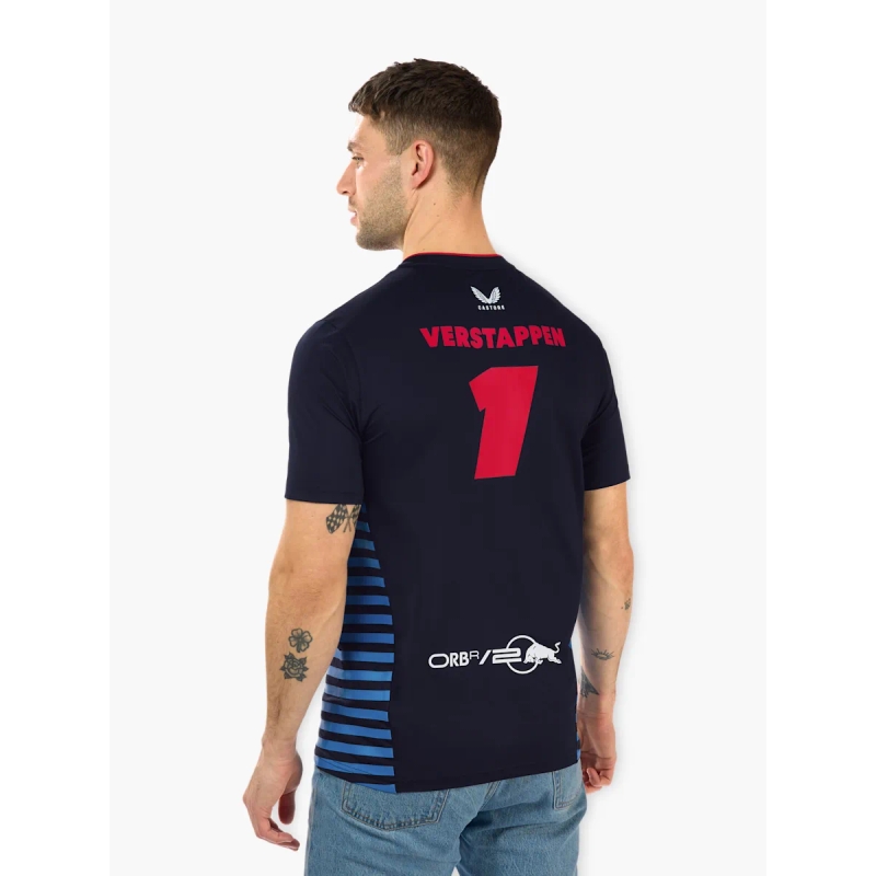 Koszulka Red Bull Racing F1 Max Verstappen w kolorze ciemnoniebieskim