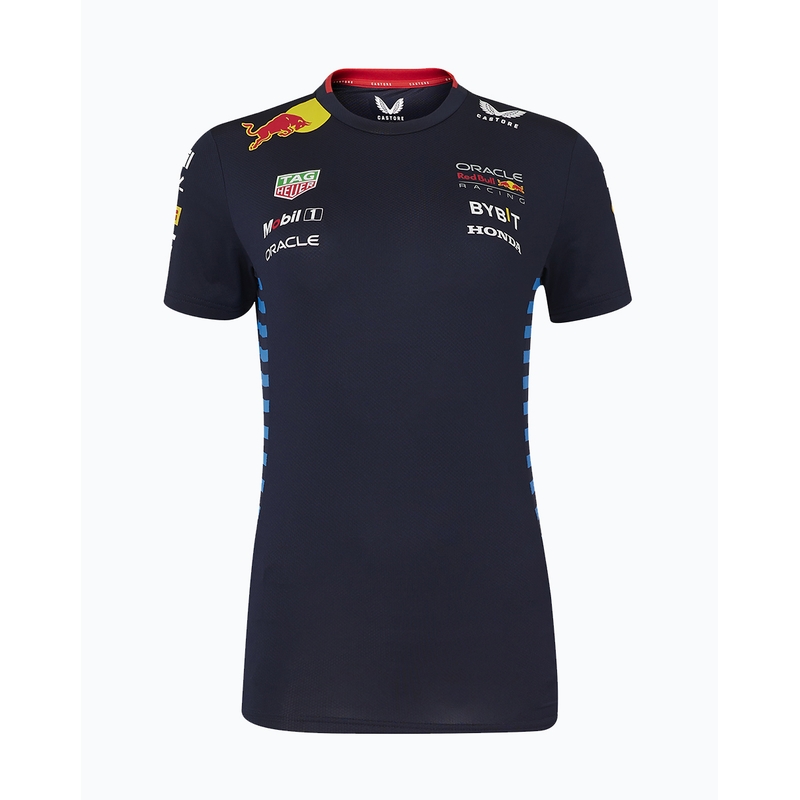 Damska koszulka Red Bull Racing F1 w kolorze ciemnoniebieskim