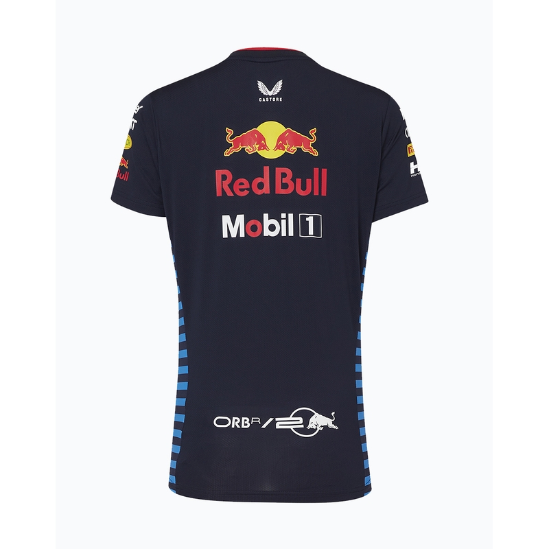 Damska koszulka Red Bull Racing F1 w kolorze ciemnoniebieskim