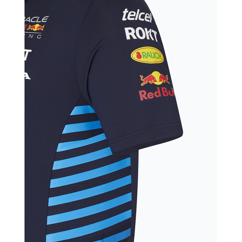 Damska koszulka Red Bull Racing F1 w kolorze ciemnoniebieskim