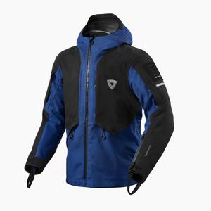 Kurtka motocyklowa Revit Tectonic H2O czarno-niebieska