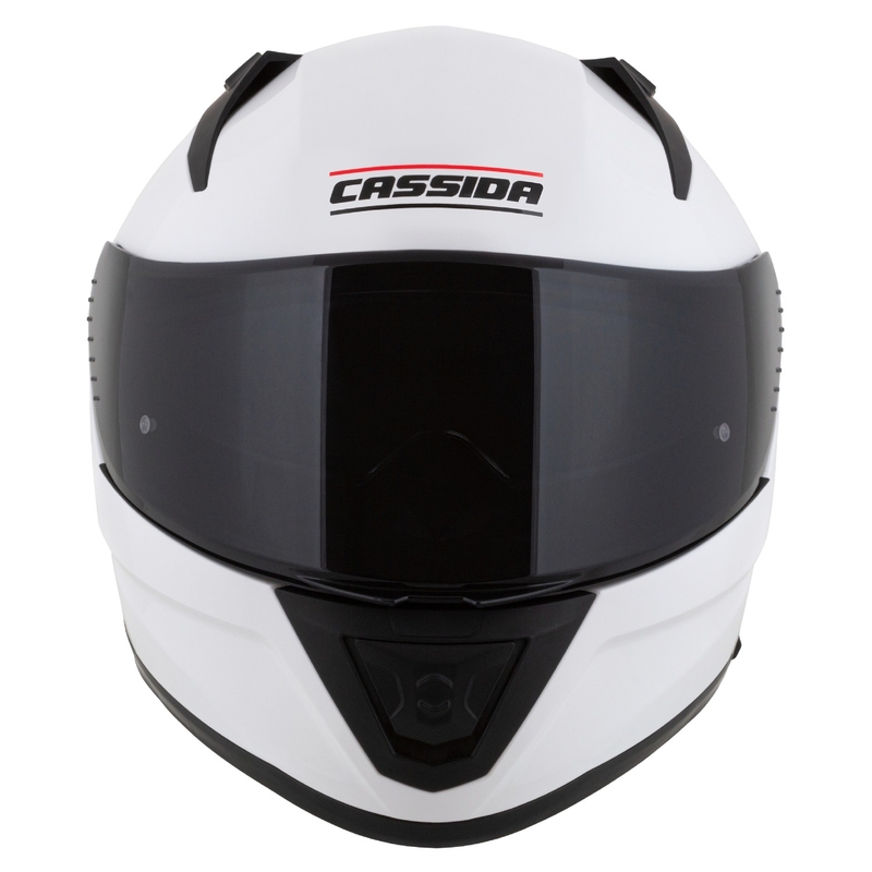 Integralny kask motocyklowy Cassida Aero, matowo-biało-czarny