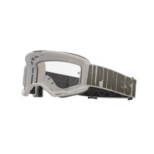 Gogle motocrossowe Alpinestars Vision 5 Pusty piasek z przezroczystą plexi