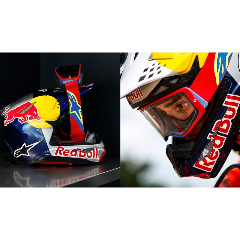 Gogle motocrossowe Alpinestars Supertech Corp w kolorze czarno-szarym z przezroczystymi soczewkami