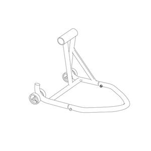 Motorcycle stand PUIG SIDE STAND 5849N black right