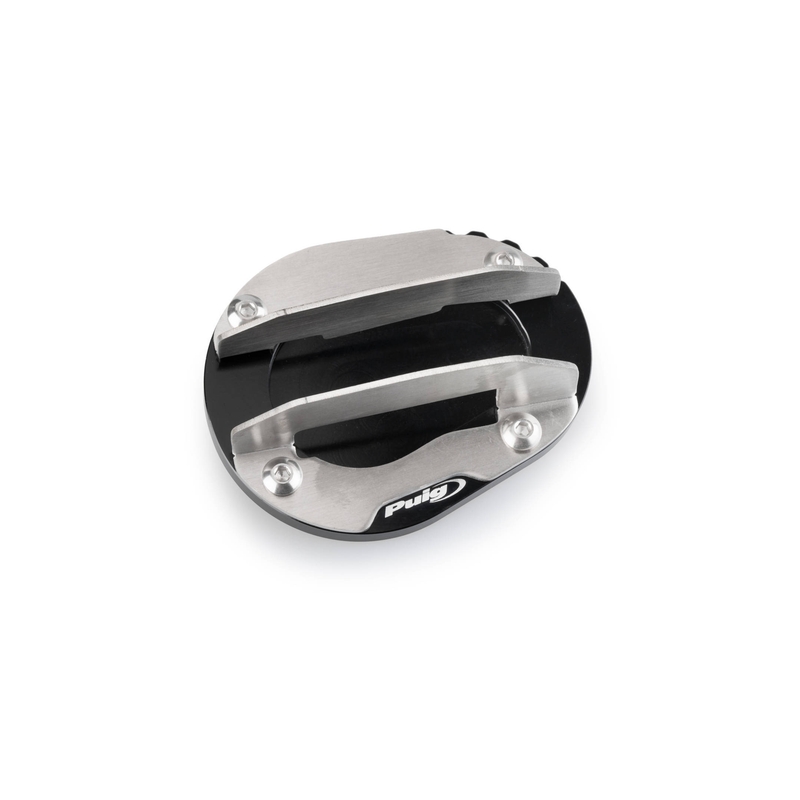 Kickstand extension PUIG black with standard suspension