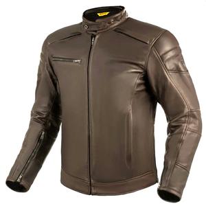 Skórzana kurtka motocyklowa Shima Hunter+ 2.0 brązowa