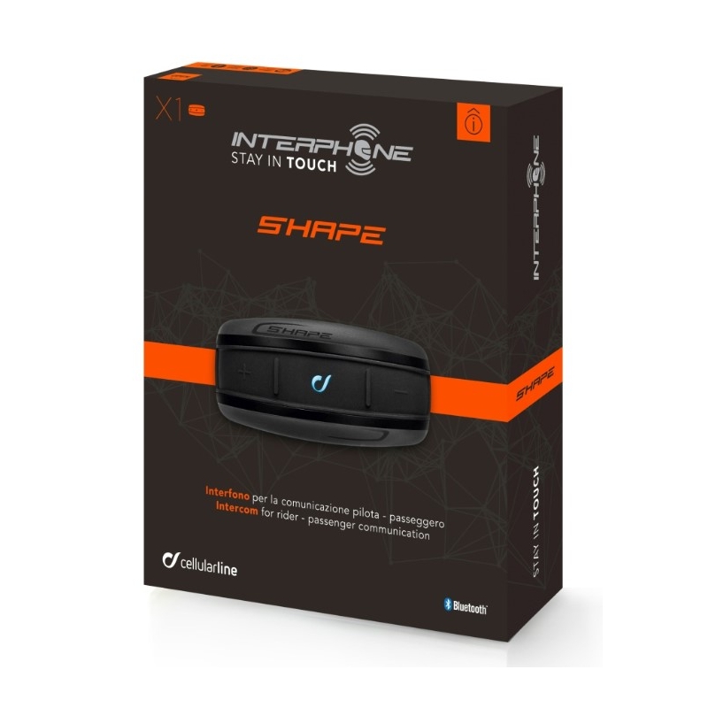 Zestaw głośnomówiący Bluetooth CellularLine Interphone SHAPE - pojedyncze opakowanie