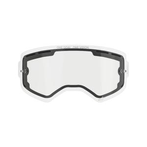 Plexi do gogli Alpinestars Supertech z podwójną powłoką przeciwmgielną, przezroczysta