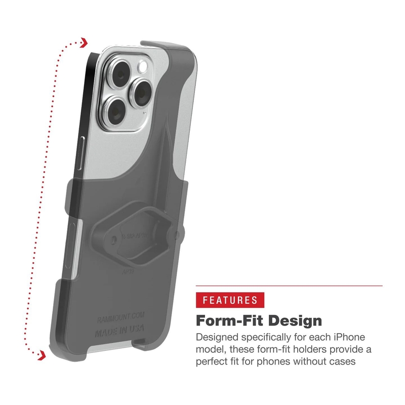 Uchwyt RAM do montażu na Apple iPhone 13/13 Pro/14/14 Pro/15