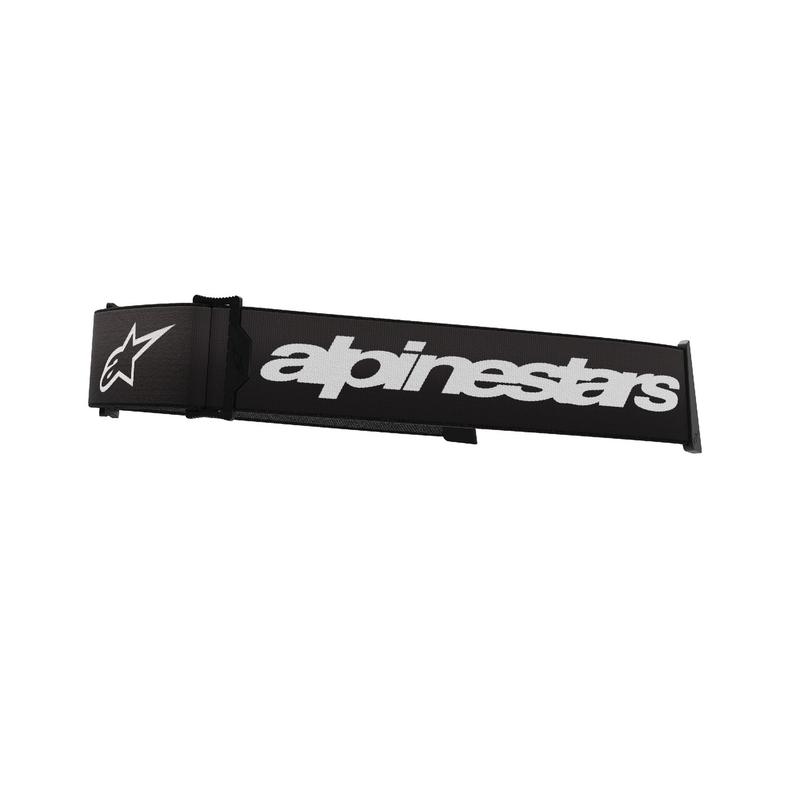 Pasek do okularów Alpinestars Supertech/Vision 8 czarno-biały