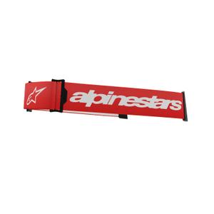 Pasek do gogli Alpinestars Supertech/Vision 8 czerwono-biały