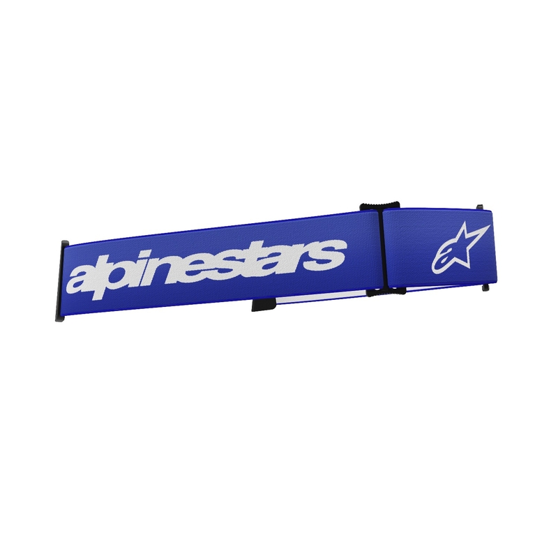 Pasek do okularów Alpinestars Supertech/Vision 8 niebiesko-biały