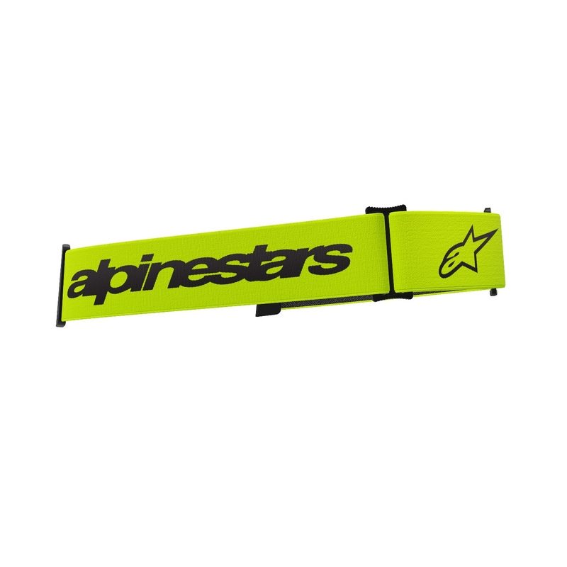 Pasek do okularów Alpinestars Supertech/Vision 8 w kolorze żółto-czarnym