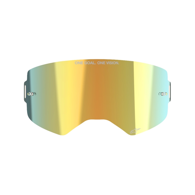 Pleksiglas do gogli Alpinestars Supertech Absolute Vision™ w kolorze lustrzanego złota