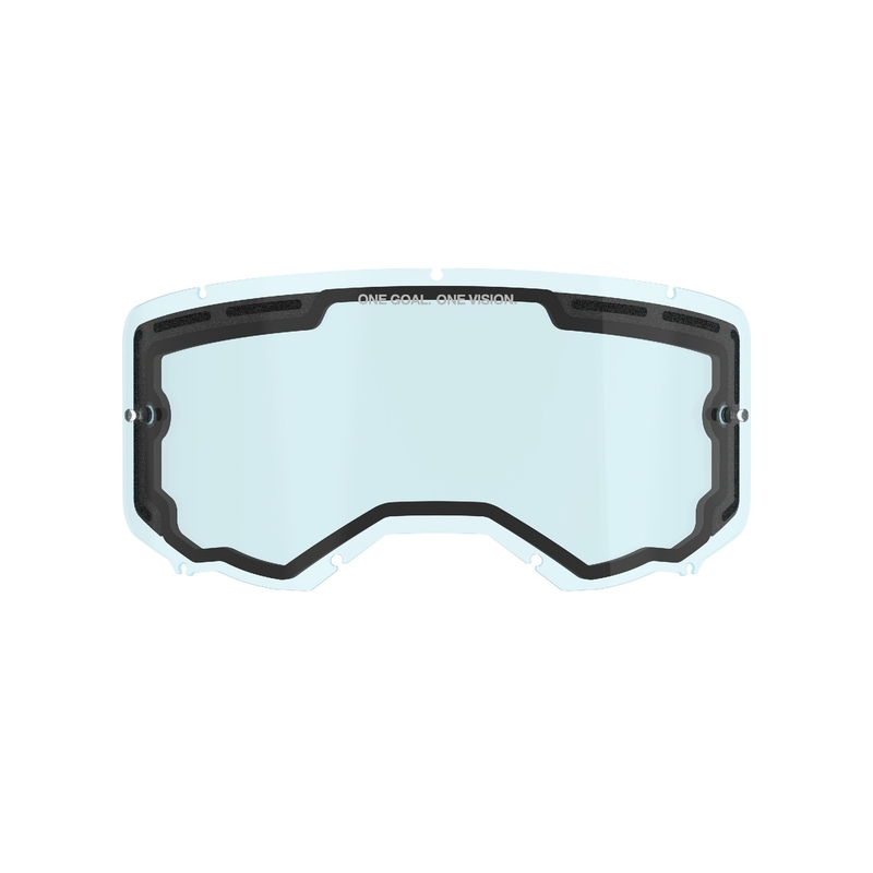 Pleksi do podwójnych okularów przeciwmgielnych Alpinestars Vision 8/5/3 w kolorze niebieskim