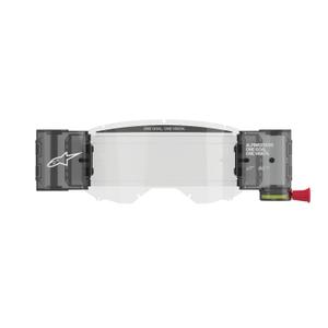Zestaw zamienny Alpinestars Roll-off Wide Vision do gogli Vision 8/5/3 z odrywanymi pinami z przezroczystego pleksiglasu